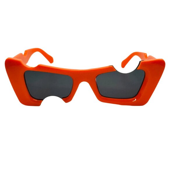 6183 | Orange Bite Novelty Sunglasses - Picture 1 of 5